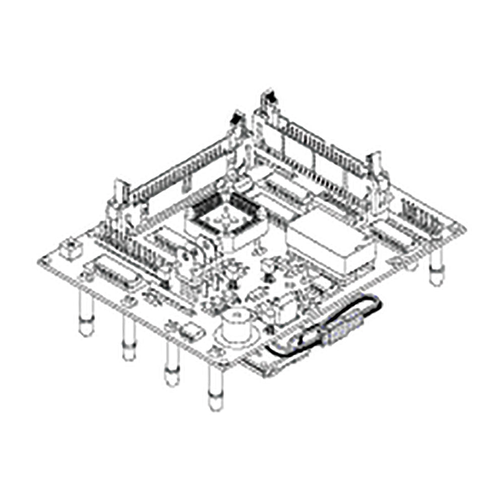 Green LCD Display Board (Tuttnauer)