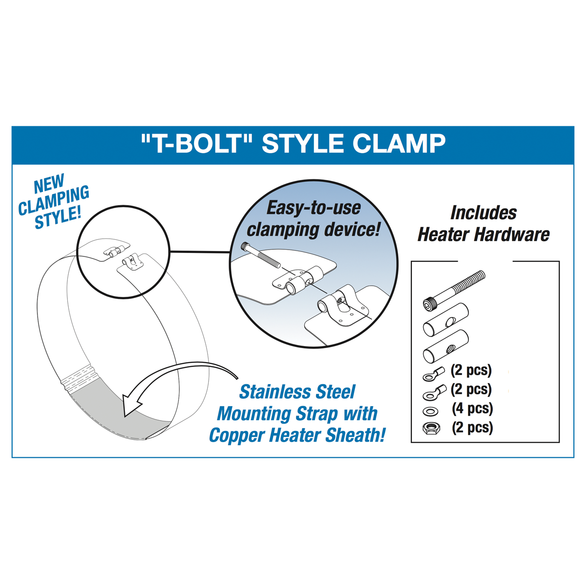 600W, 16" Heating Element W/Copper Sheath (Tuttnauer)