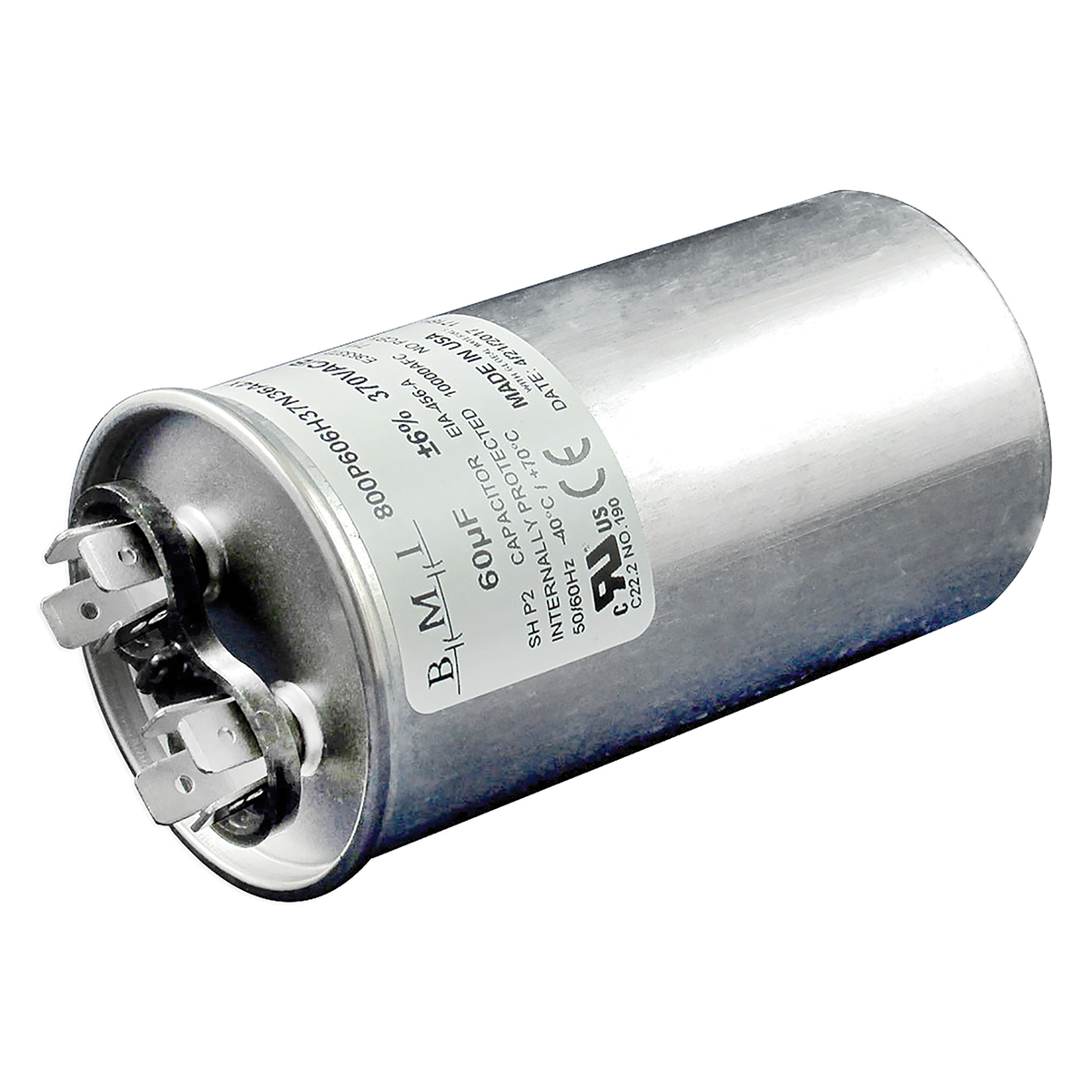 60uf, 370VAC Capacitor (Midmark)