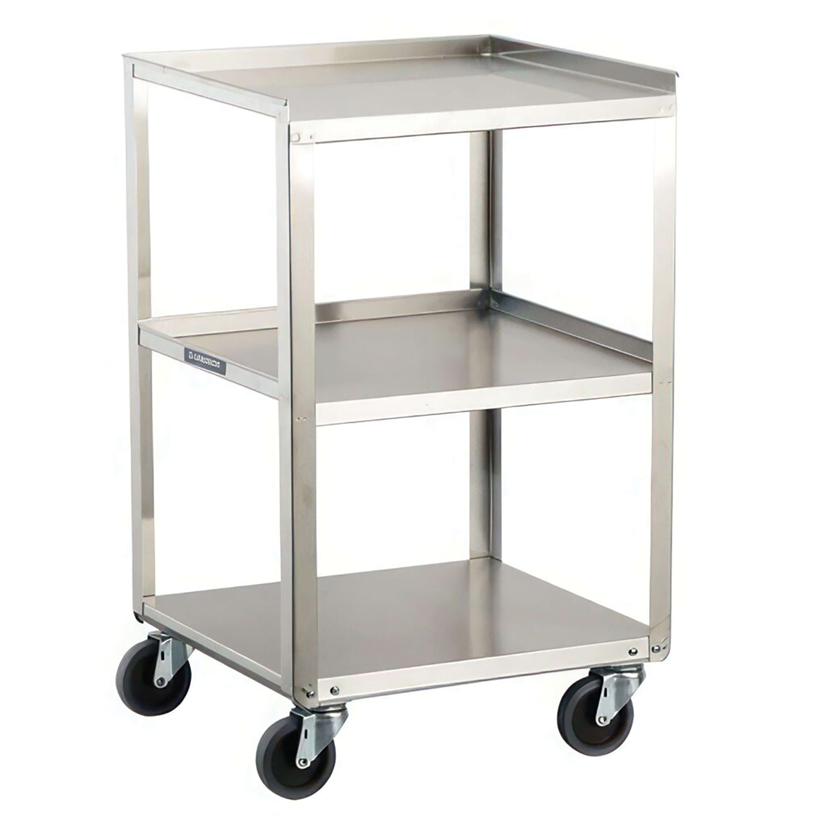 Small Stainless Steel Utility Cart (3 Shelves)