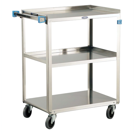 Large Stainless Steel Utility Cart (3 Shelves)