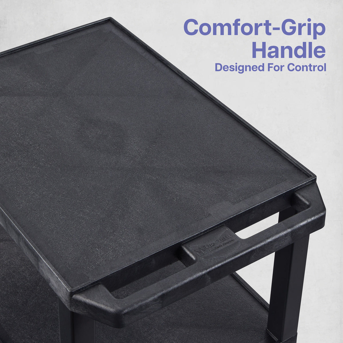 Handle on Mobile Cart