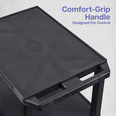 Handle on Mobile Cart