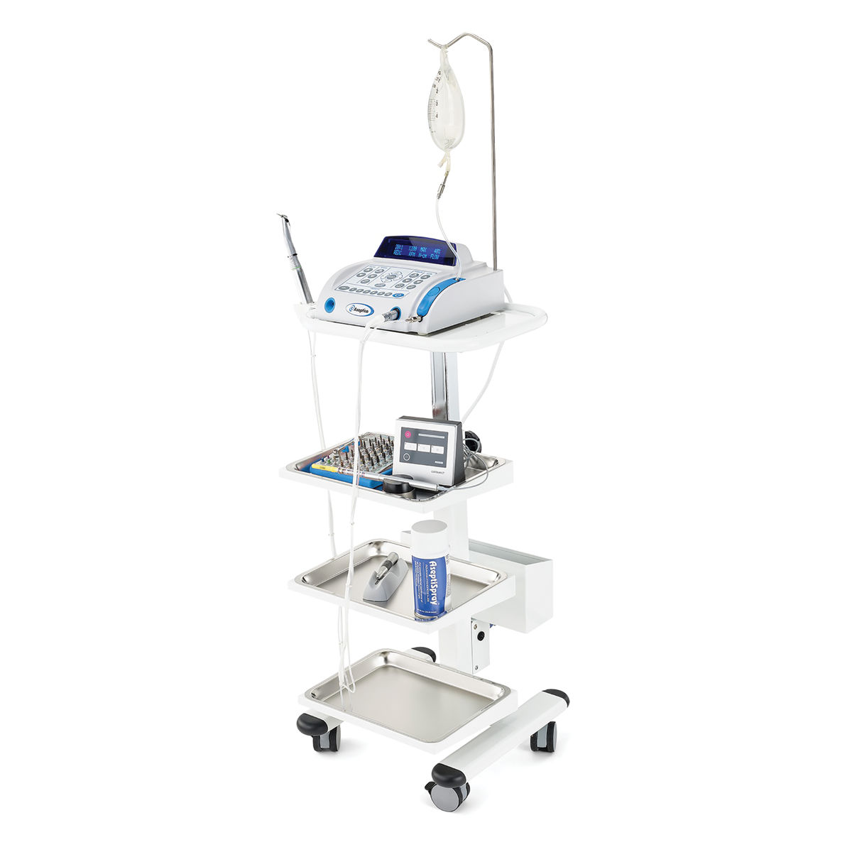 Aseptico Powered Trolley Cart – American Dental Accessories, Inc.