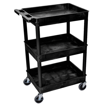 3 Tub-Shelf Utility Cart