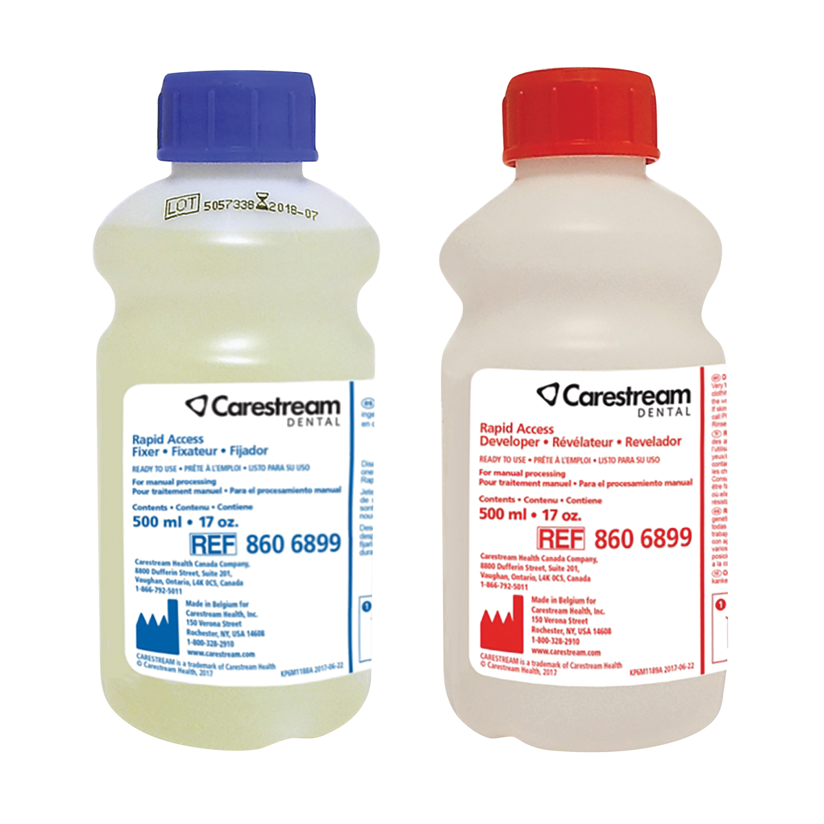 Carestream Rapid Access Manual Developer & Fixer Solution