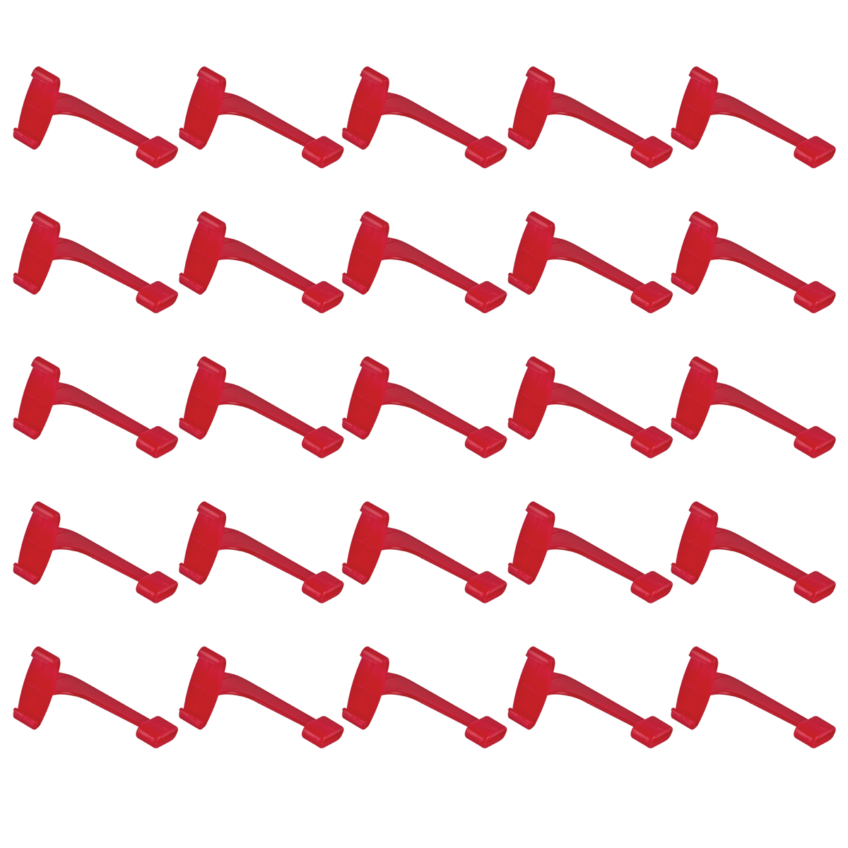 Pkg. of 25 Red Bitewing #2 X-ray Film Bite Blocks (H 2)