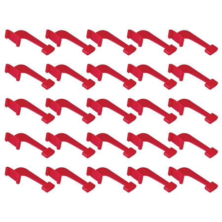 Pkg. of 25 Red Bitewing #1 X-ray Film Bite Blocks (V 1)