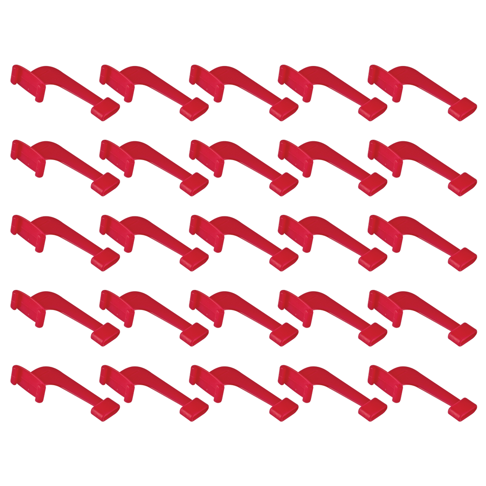 Pkg. of 25 Red Bitewing #1 X-ray Film Bite Blocks (V 1)