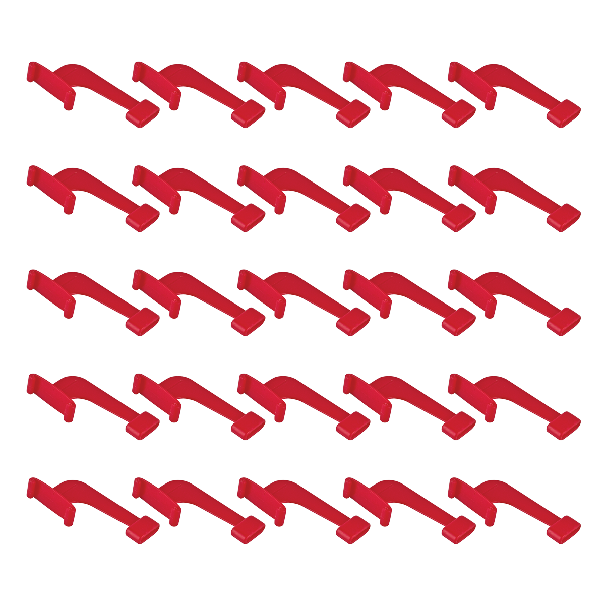 Red Bitewing X-ray Film Bite Blocks (Size #2)