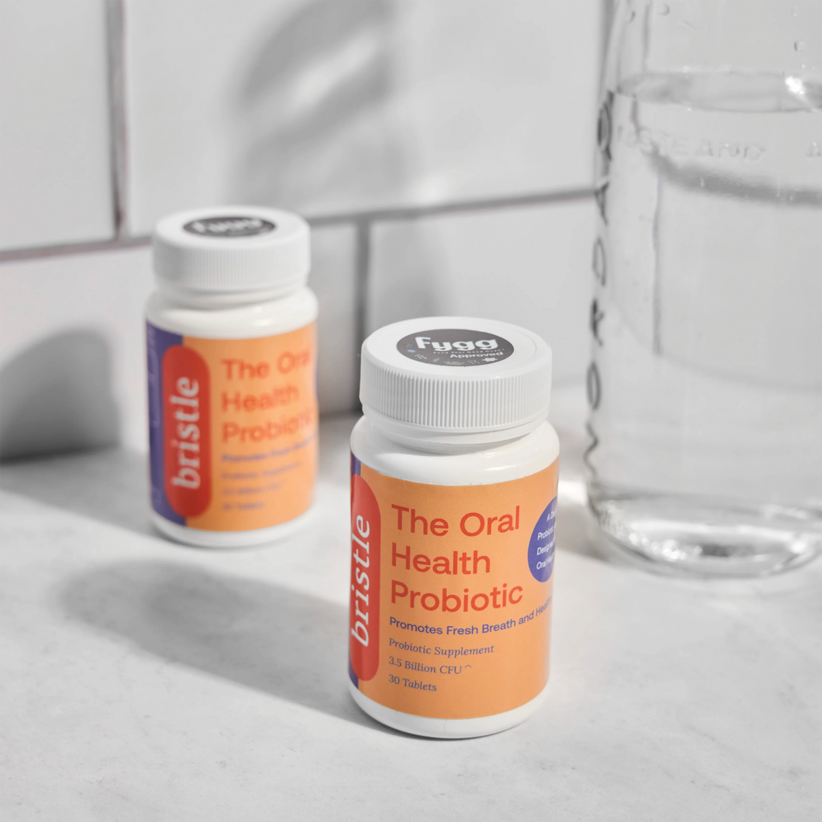 Fygg Oral Probiotic Breath Mints Powered by Bristle