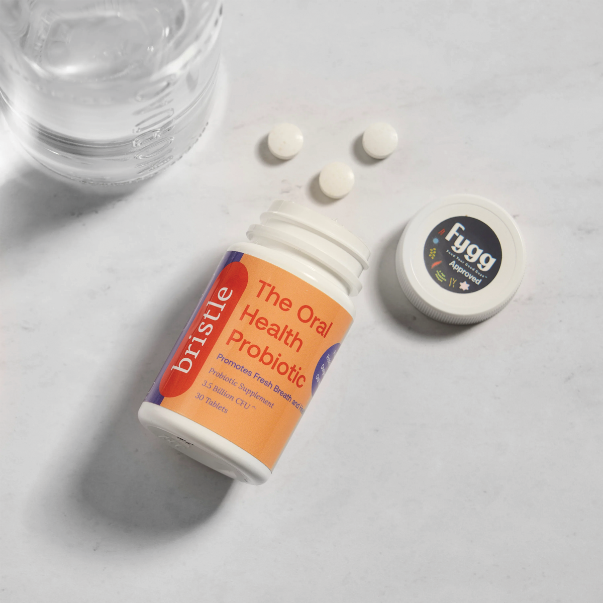 Fygg Oral Probiotic Breath Mints Powered by Bristle