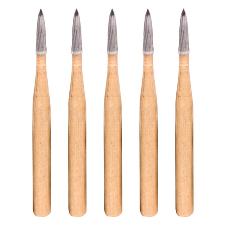 Pkg. of 5 SS White Trimming/Finishing Burs (Needle 7901)