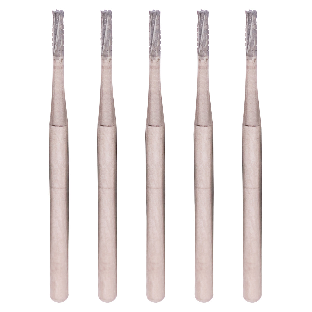 Pkg. of 5 SS White Surgical Carbide Burs (Straight Fissure 557)