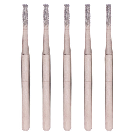 Pkg. of 5 SS White Surgical Carbide Burs (Straight Fissure 557)