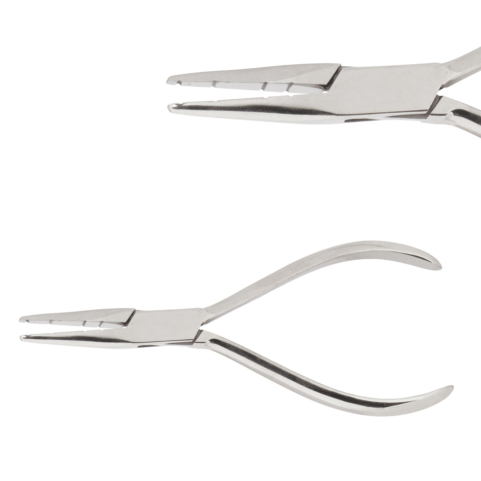 Wire Bending Pliers With Grooves