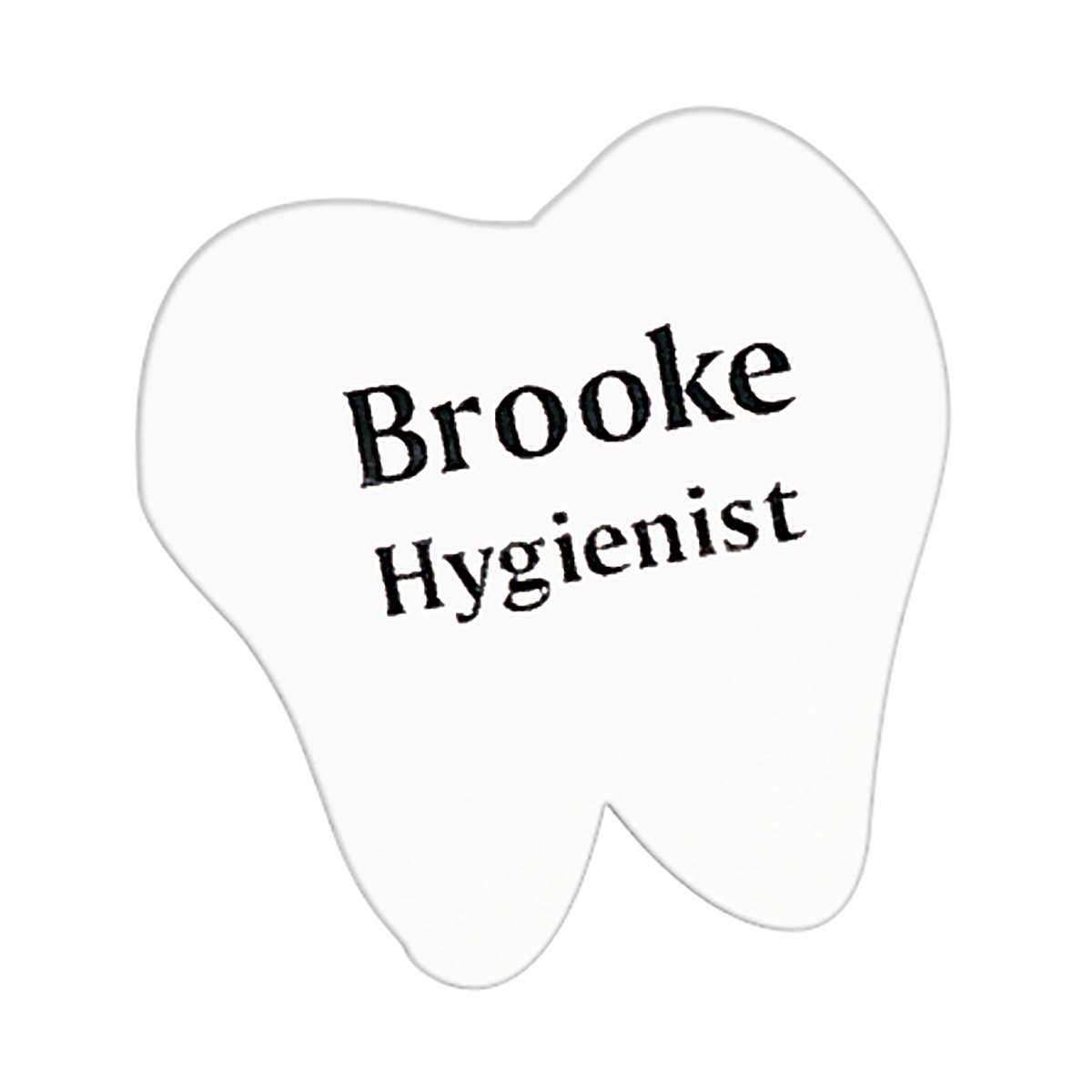 Tooth Name Tag