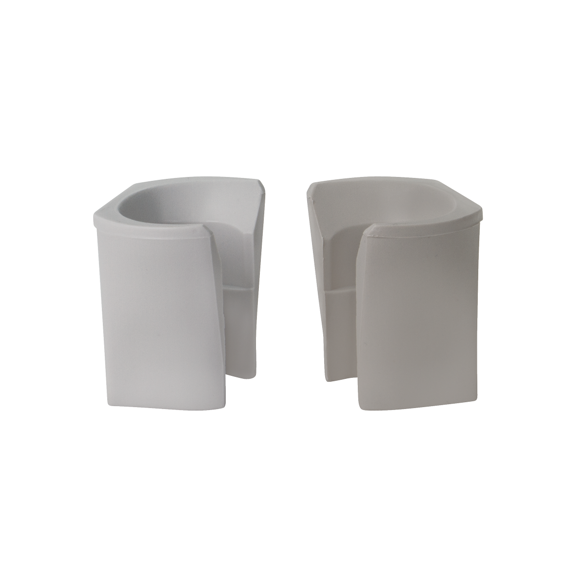 7/8" Flat Backed HVE Holder Front