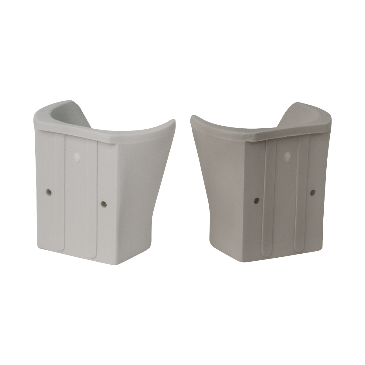 7/8" Flat Backed HVE Holder Front