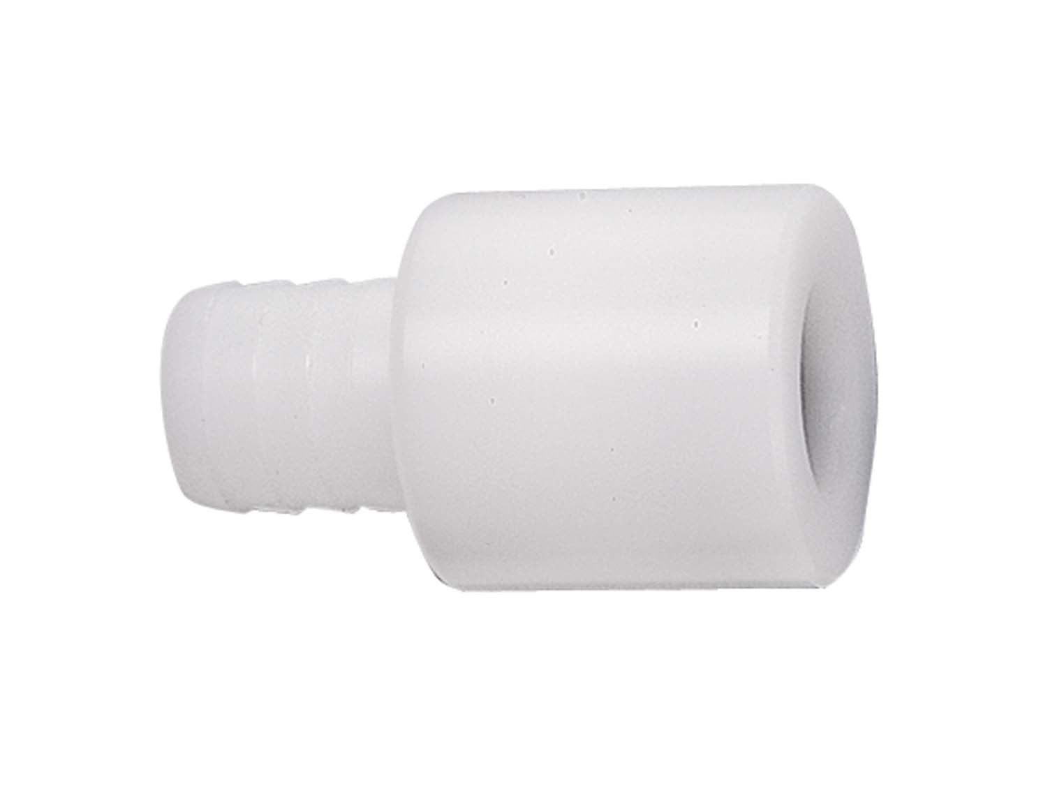 White Delrin HVE Coupler