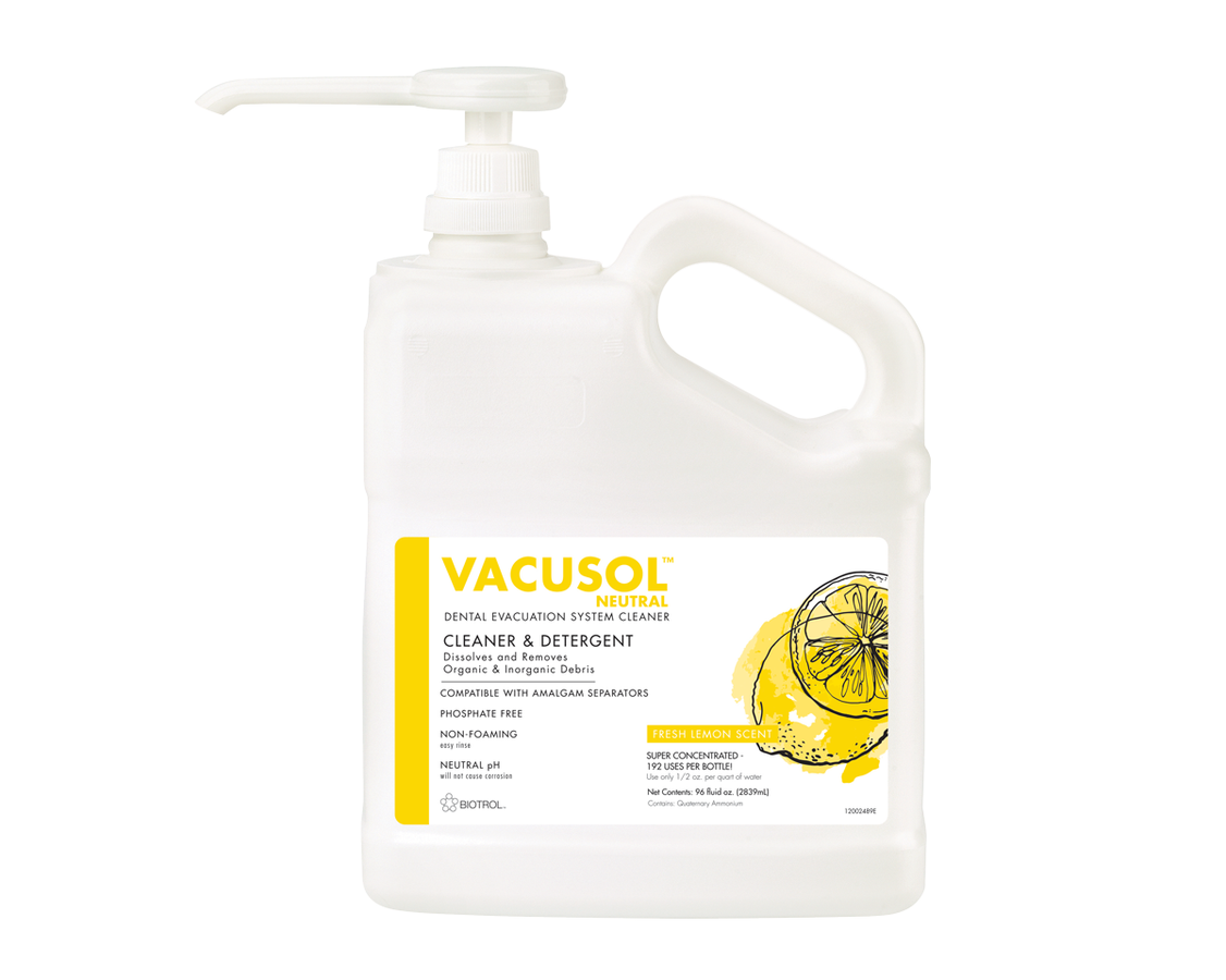 96 Oz Vacusol Neutral Cleaner American Dental Accessories, Inc.