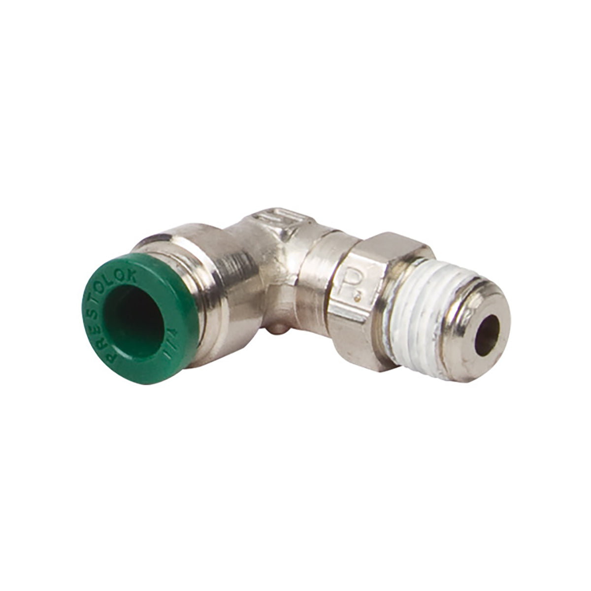 Push-In Poly Elbow Connector With Swivel (1/8" MPT)
