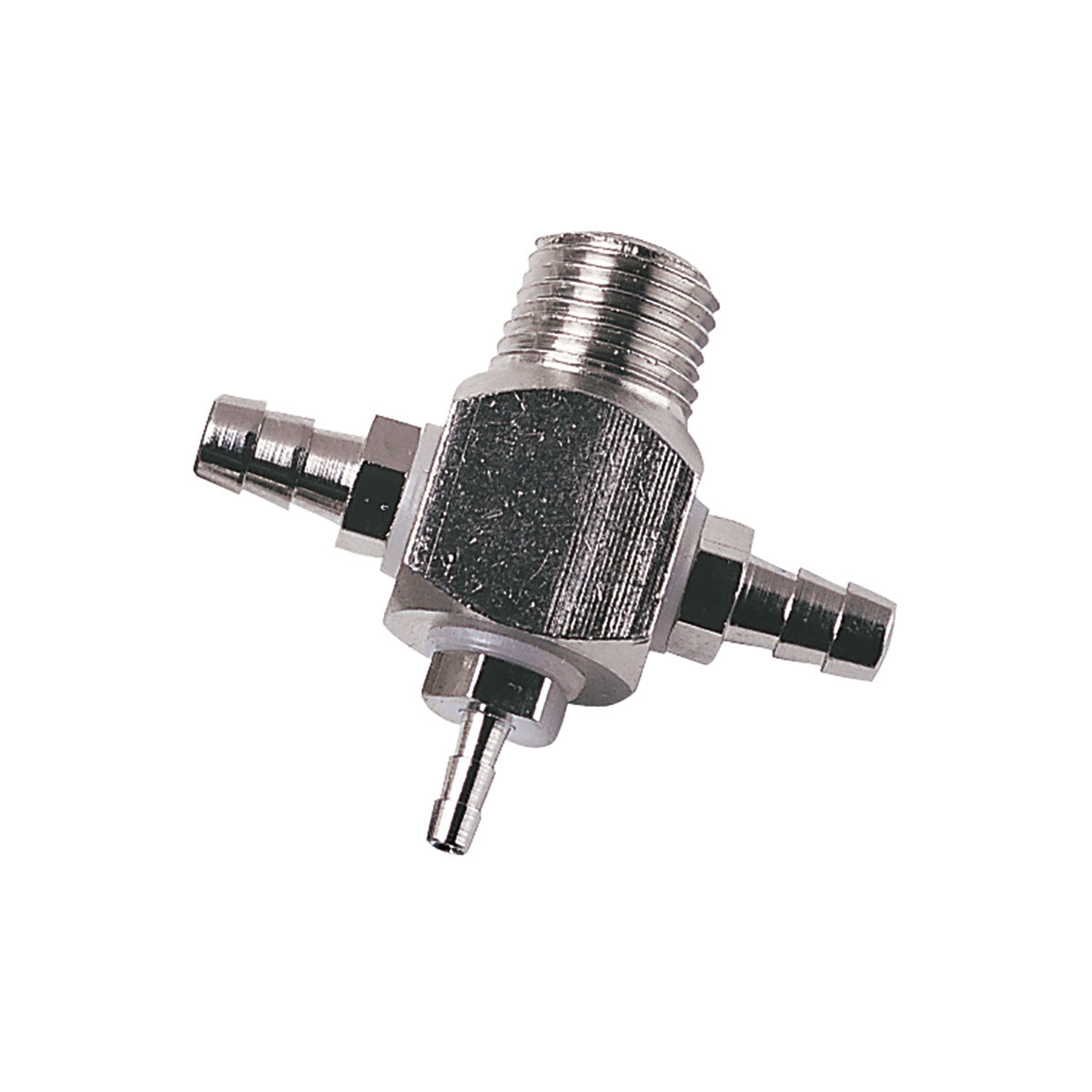 3 Port Barb Tee With 1/8 MPT