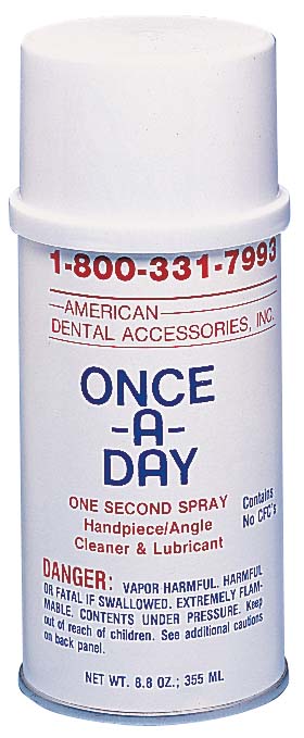 Once-A-Day Handpiece Lubricant