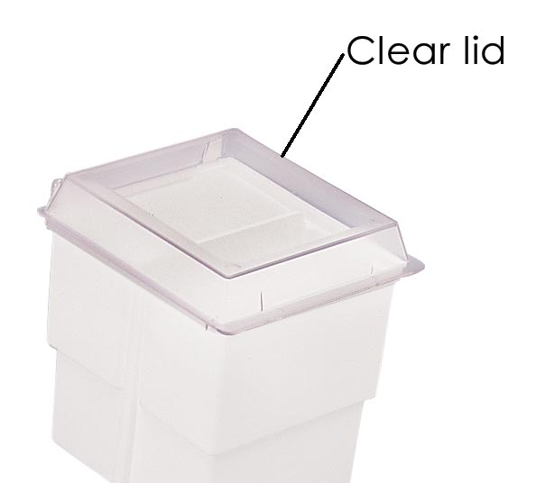 Clear Storage Bin Lid
