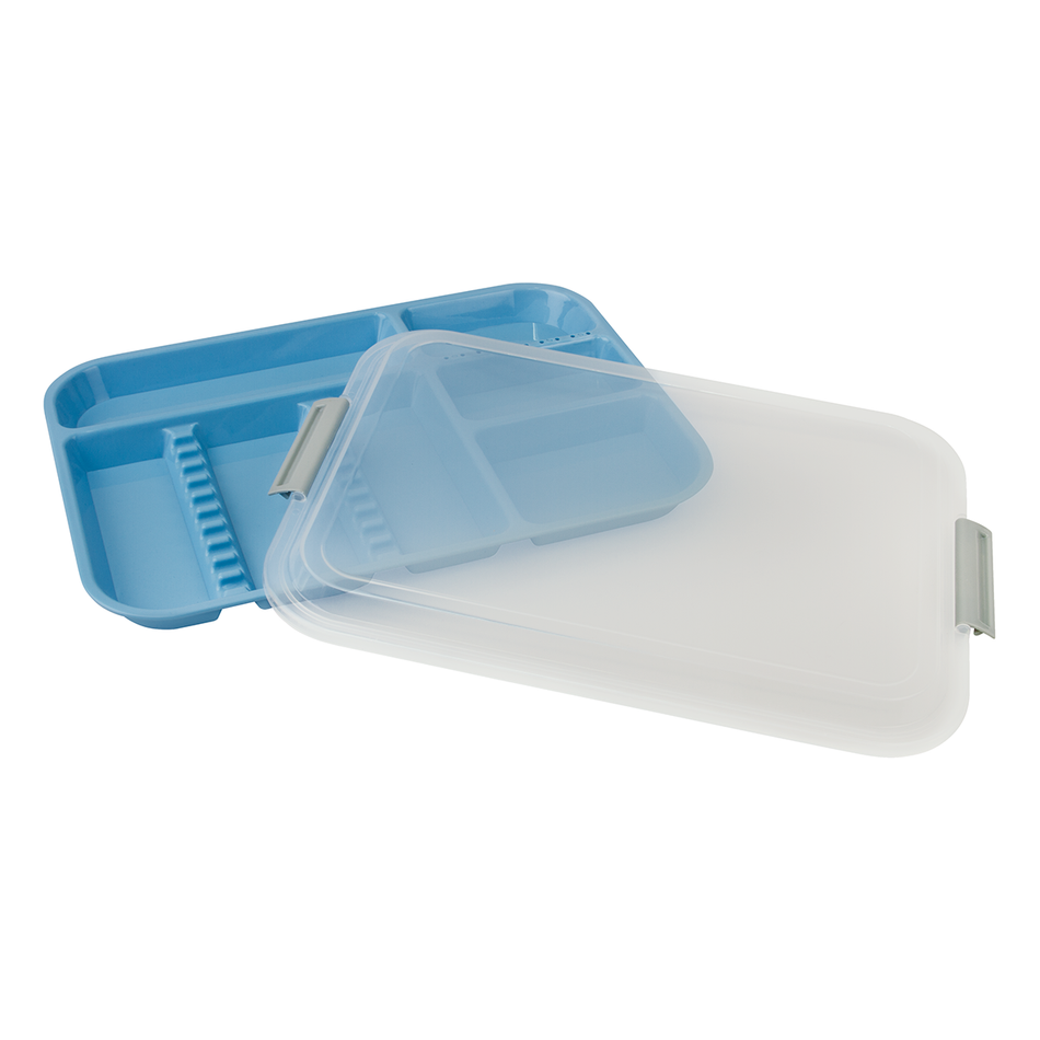 Lockable Divided Set-up Tray (B-sized)