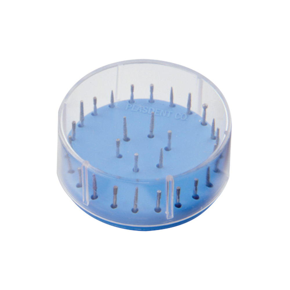 Round Magnetic Bur Block – American Dental Accessories, Inc.
