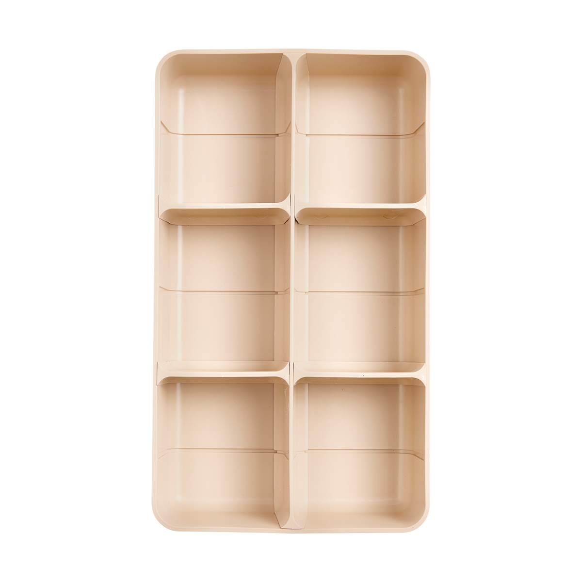 Beige Tray With Inserts