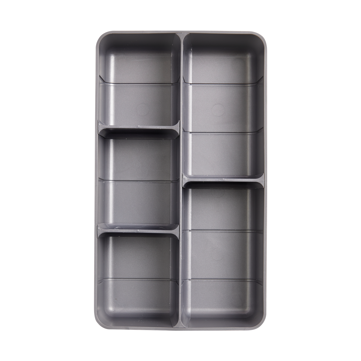 Gray Tray With Inserts