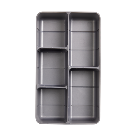 Gray Tray With Inserts