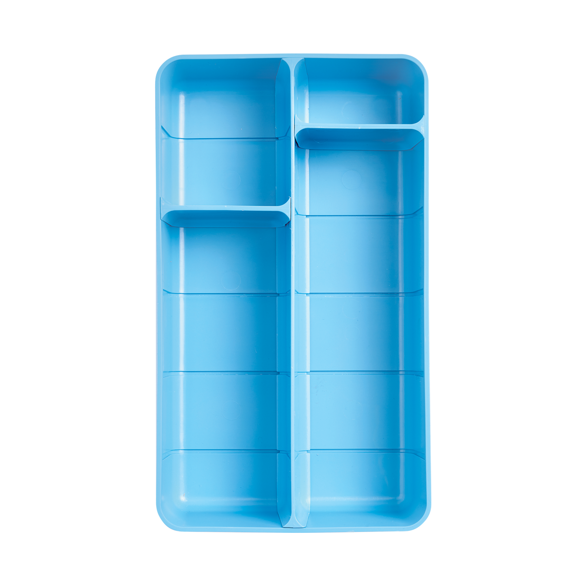 Neon Blue Tray With Inserts