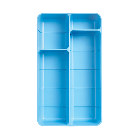 Neon Blue Tray With Inserts