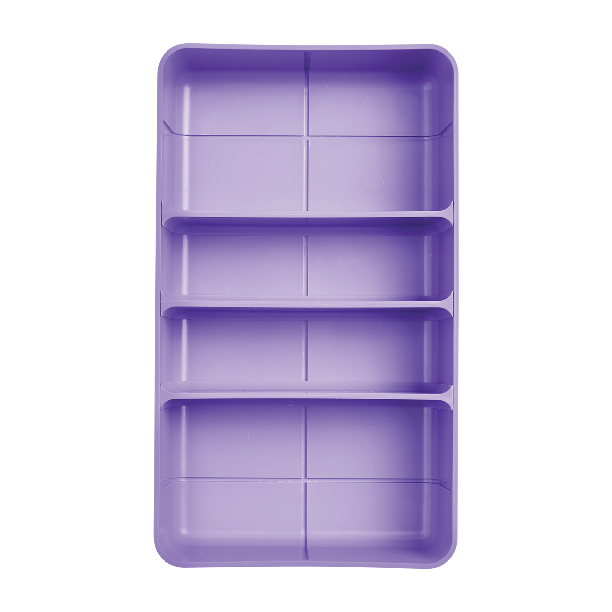 Neon Purple Tray With Medium Inserts