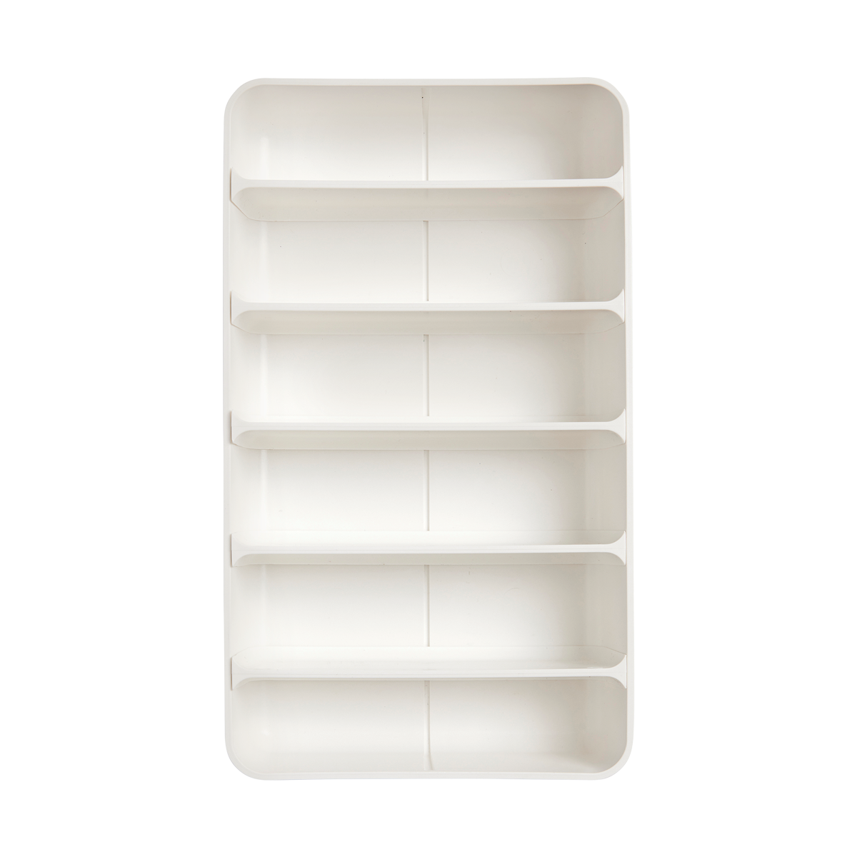 White Tray With Medium Inserts