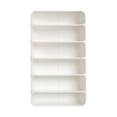 White Tray With Medium Inserts