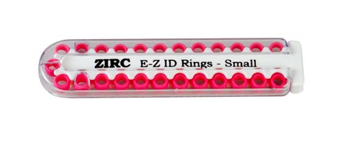 Small Neon Pink EZ ID Instrument Rings