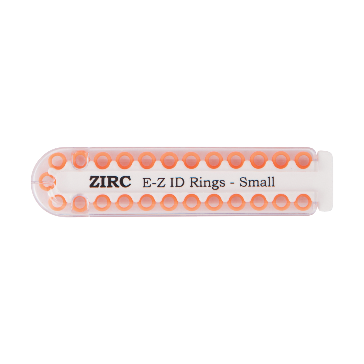 Neon Orange EZ ID Instrument Rings