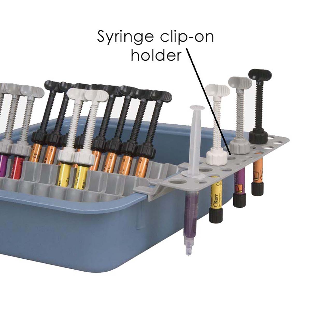 Zirc Syringe Clip-On Holder