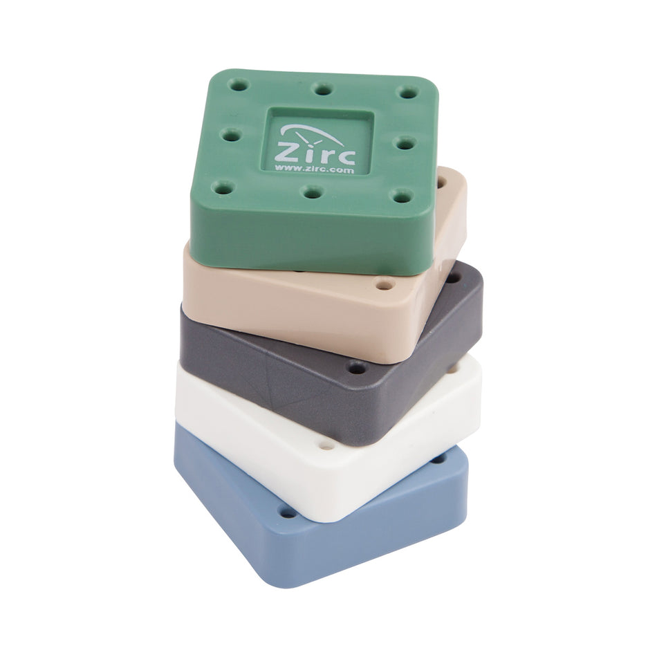 Zirc Square 8 Hole Bur Block