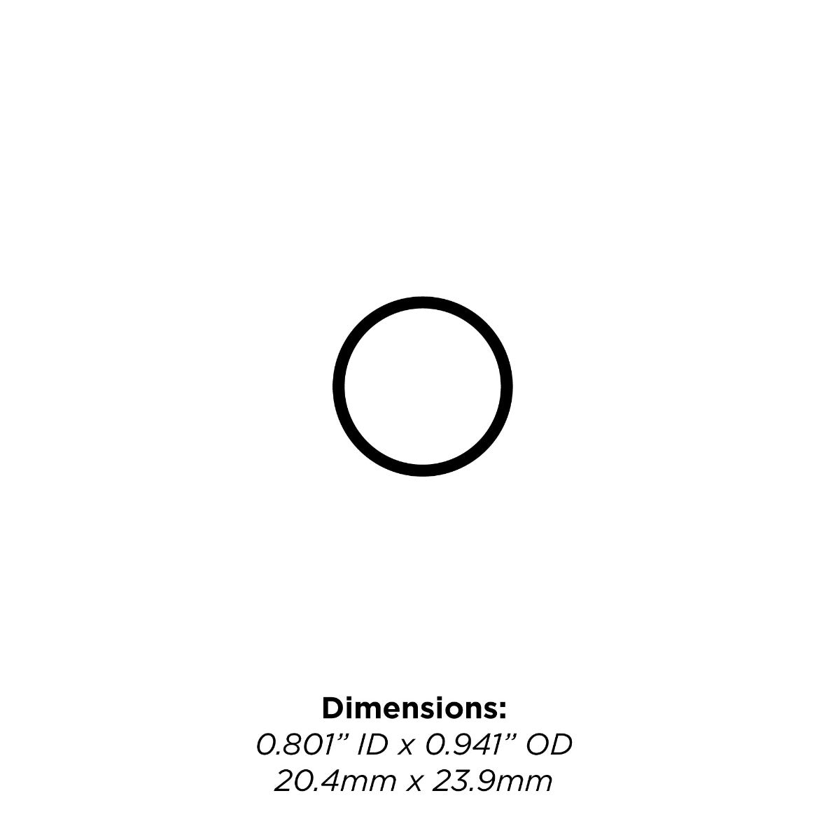 E-Z View Filter Canister O-ring (1)