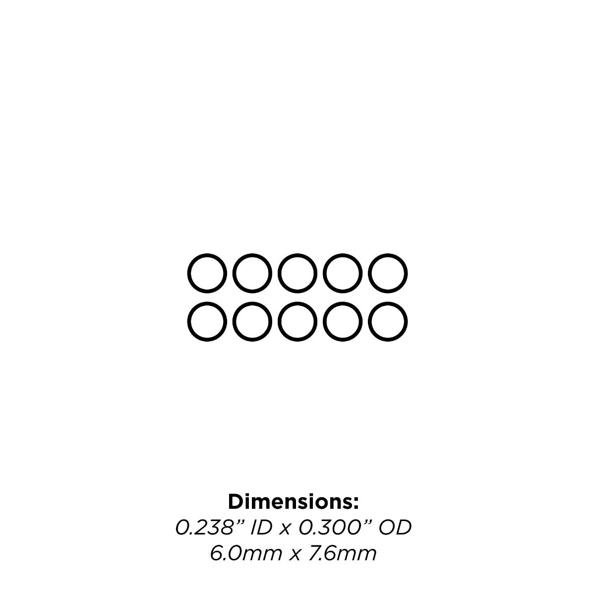 Scaler Tip O-rings (10)