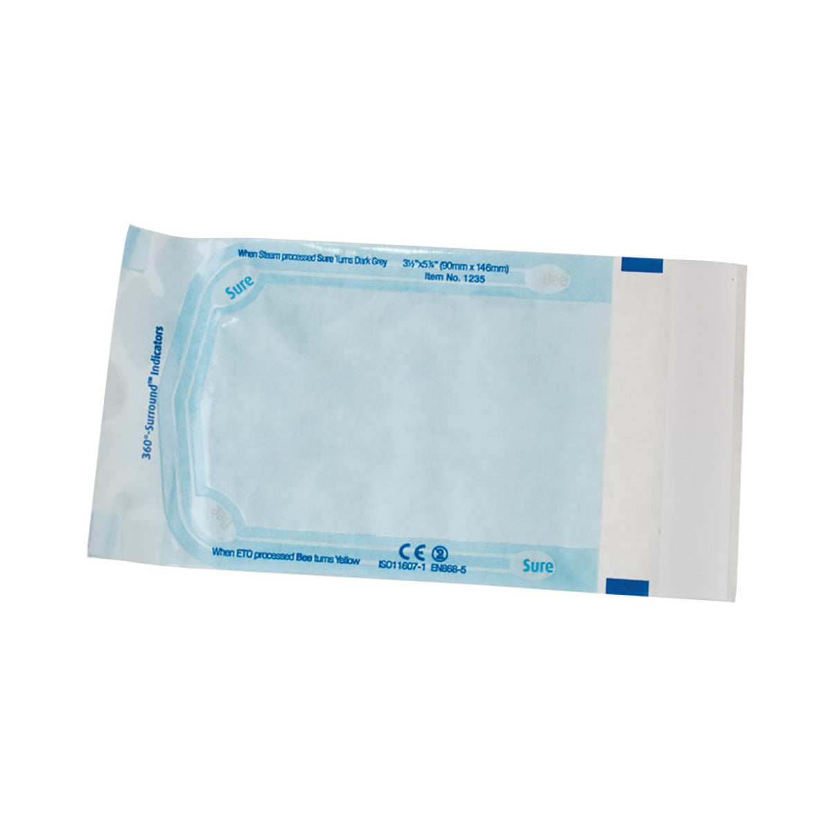 BeeSure Sterilization Pouches (3-1/2" x 5-3/4")