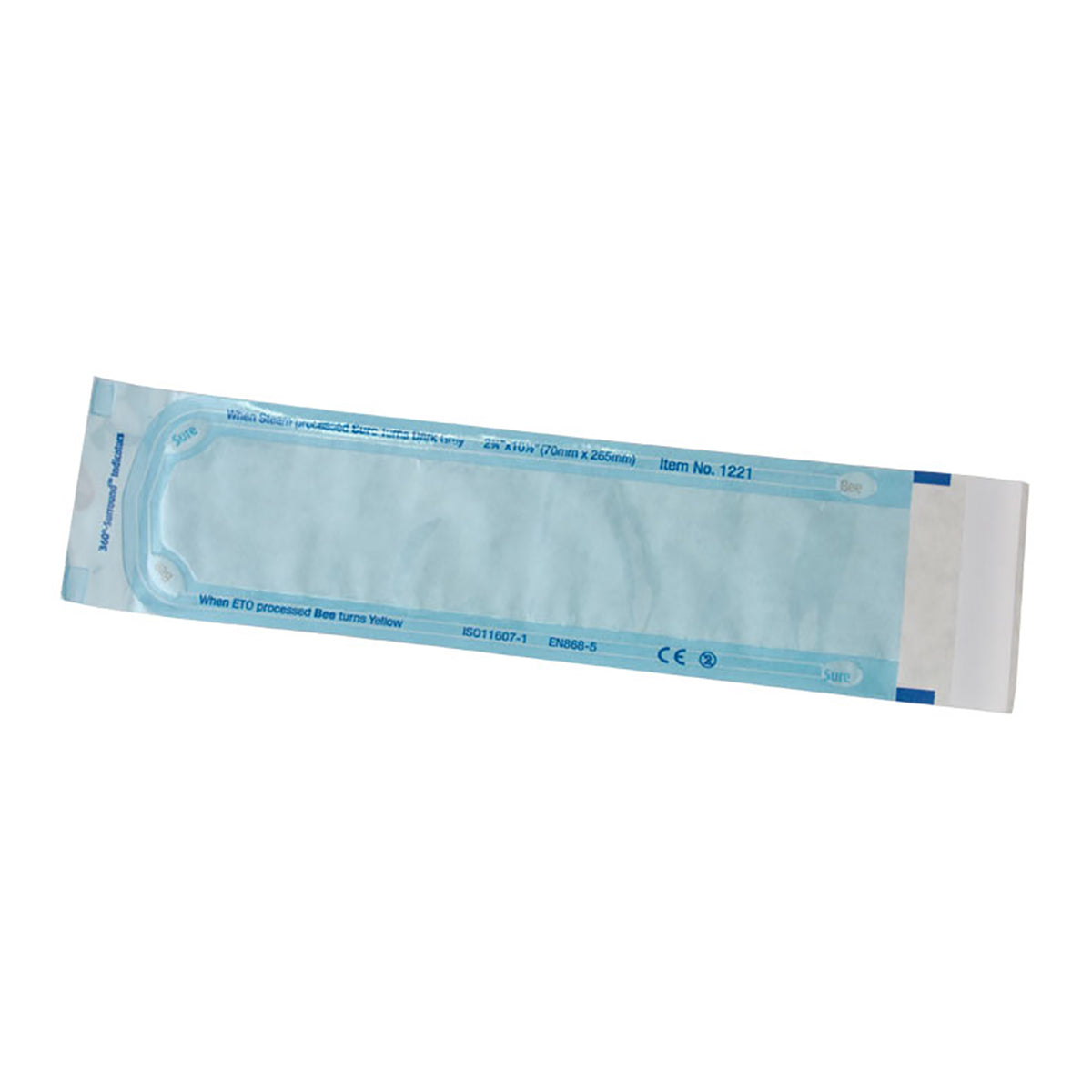 BeeSure Sterilization Pouches (2-3/4" x 10-1/2")