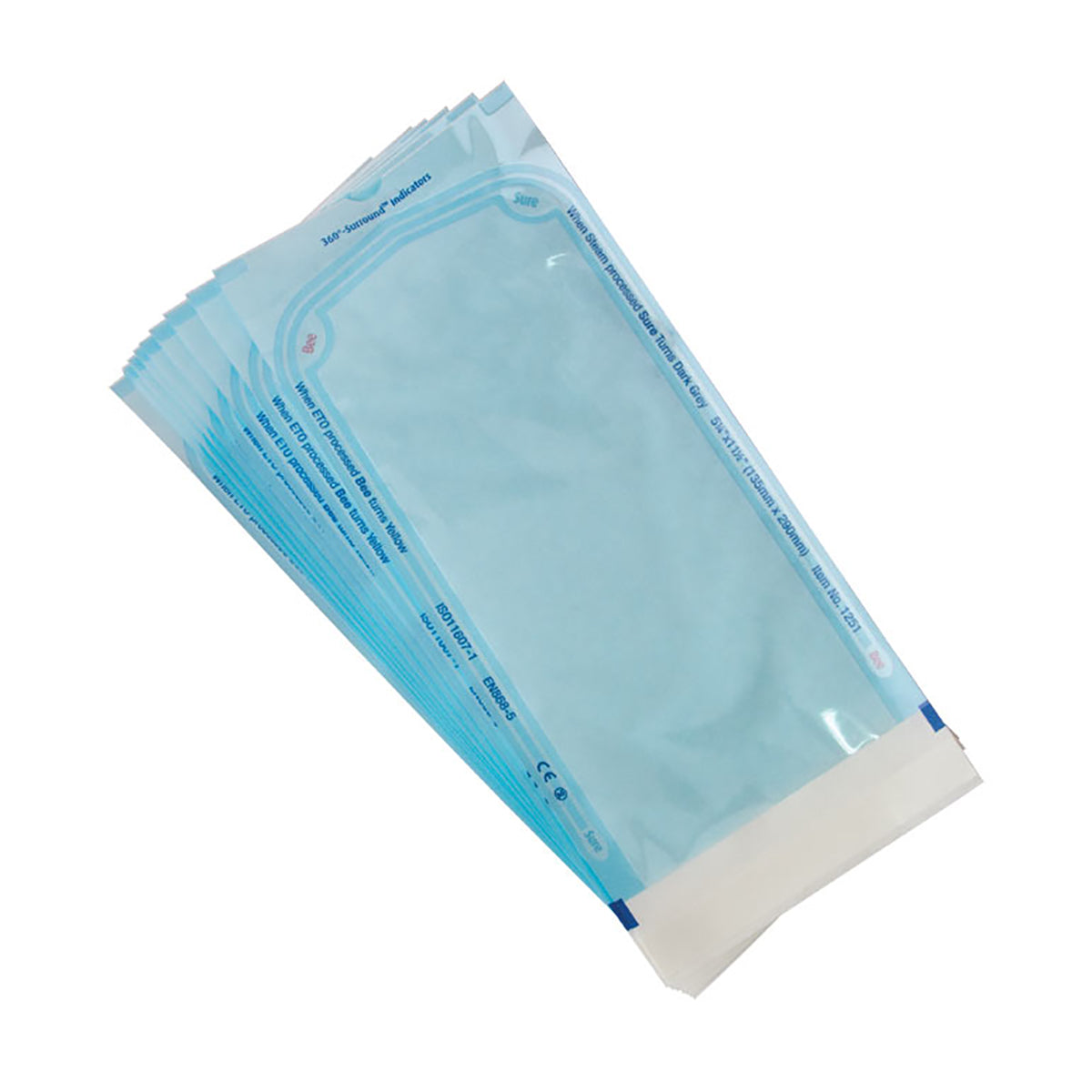 BeeSure Sterilization Pouches (5-1/4" x 11-1/2")