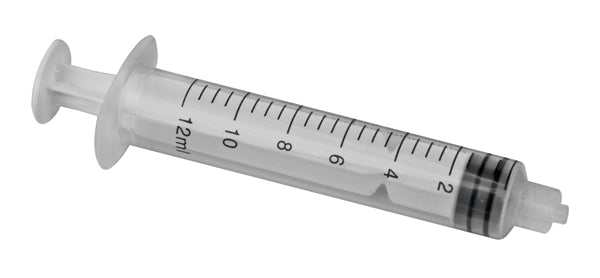 Luer Lock Syringes - 12cc (Pkg. 100)