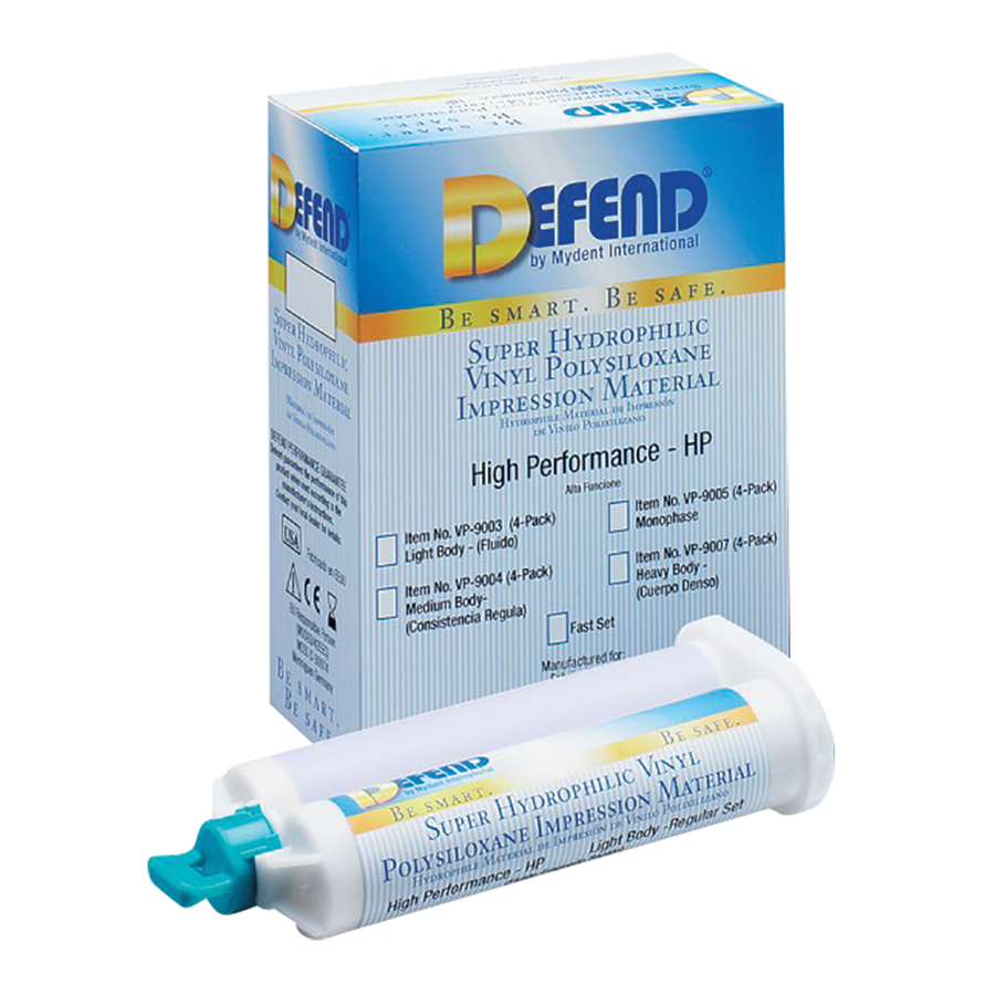 Defend Light Body Impression Material American Dental Accessories, Inc.